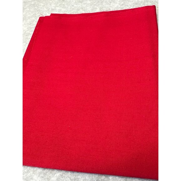 Dark Red Cotton Fat Quarter Fabric 18x22" Quilting Crafting Projects - Picture 1 of 3